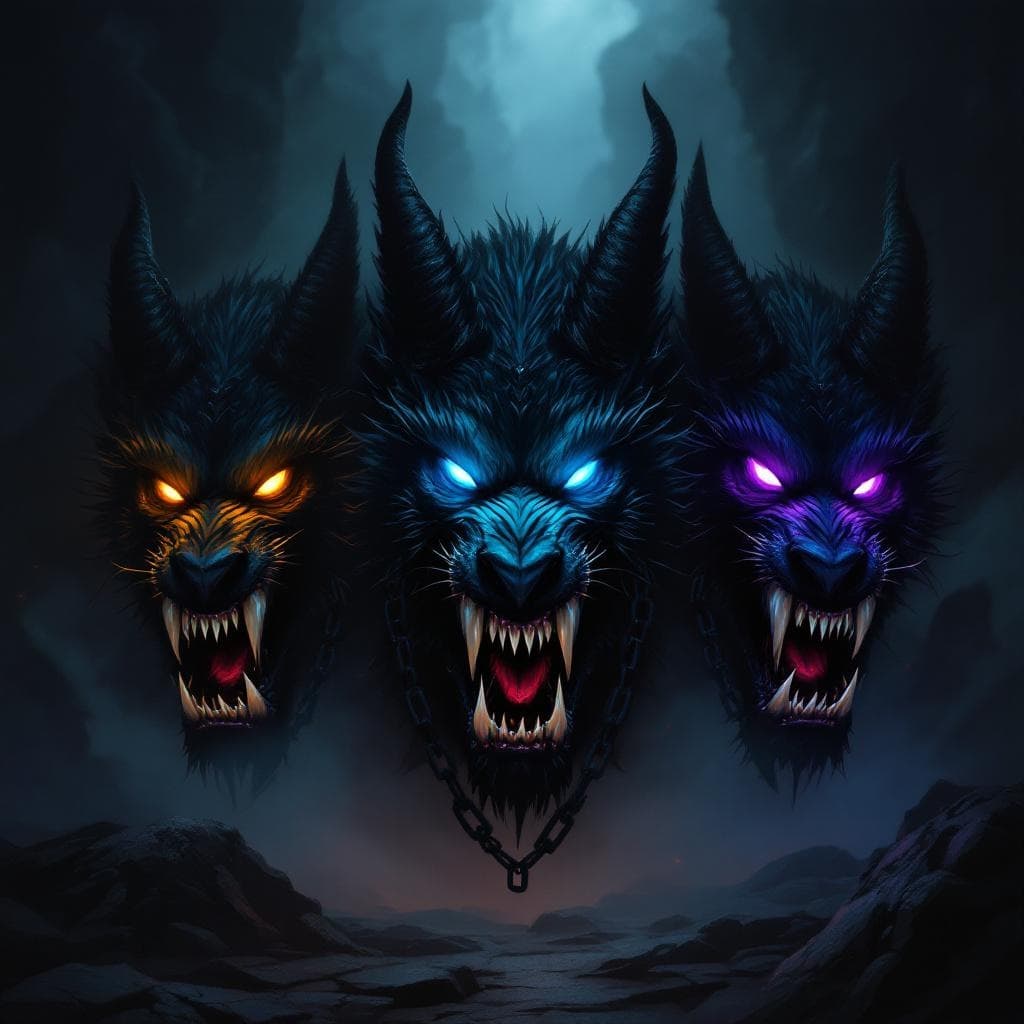 Cerberus closeup